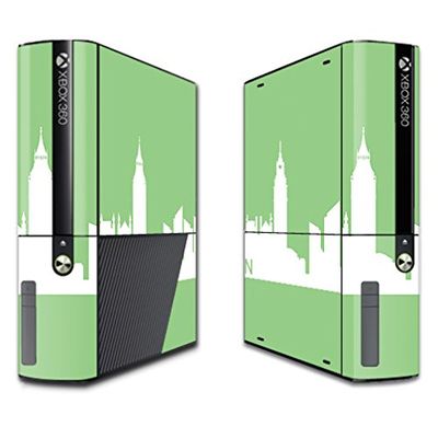 MightySkins Skin Compatible with Microsoft Xbox 360E (3rd Gen)  London | Protective, Durable, and Unique Vinyl Decal wrap Cover | Easy to Apply, Remove, and Change Styles | Made in The USA