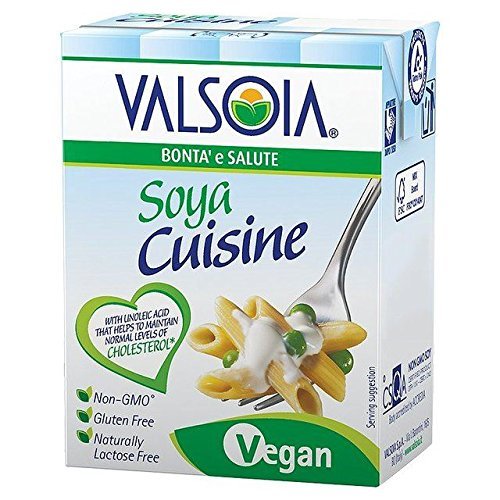 Valsoia Soya Cream - 200ml (6.76fl oz)