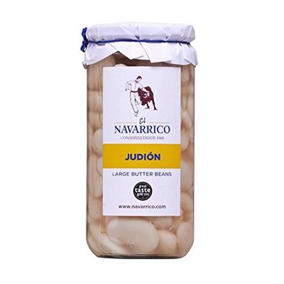 Brindisa Navarrico Large Butter Beans - 660g (1.46lbs)