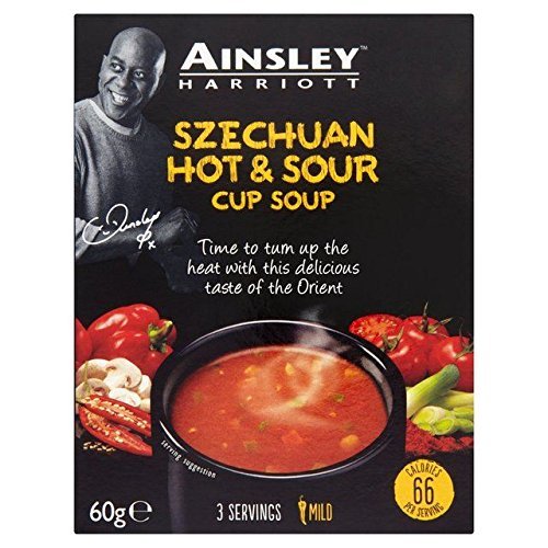 Ainsley Harriot Szechuan Hot & Sour Cup Soup - 60g (0.13lbs)