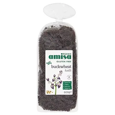 Amisa Organic Gluten Free Buckwheat Fusilli - 500g (1.1lbs)