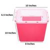 Sharps Container 2 Gallon - Plus Vakly Biohazard Disposal Guide (2 Pack) view 3