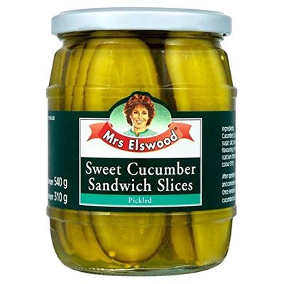 Mrs Elswood Sandwich Slice Cucumbers - 540g (1.19lbs)