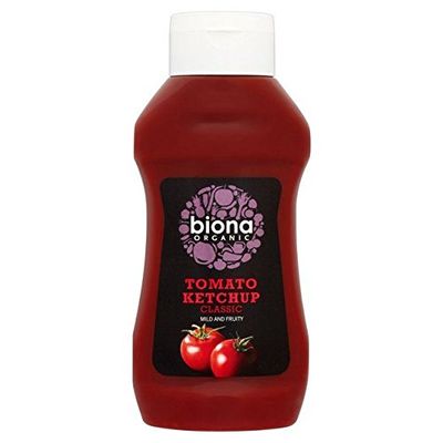Biona Organic Tomato Ketchup Squeezy Bottle - 560g (1.23lbs)