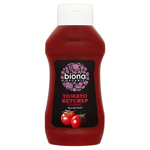 Biona Organic Tomato Ketchup Squeezy Bottle - 560g (1.23lbs)