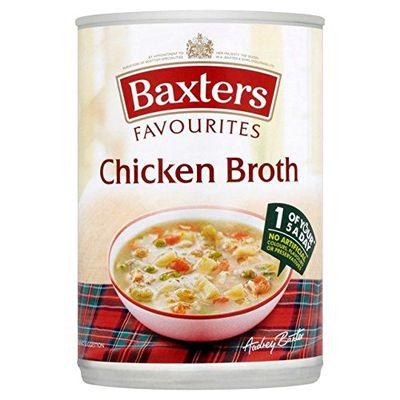 Baxters Favourites Chicken Broth Soup - 400g (0.88lbs)