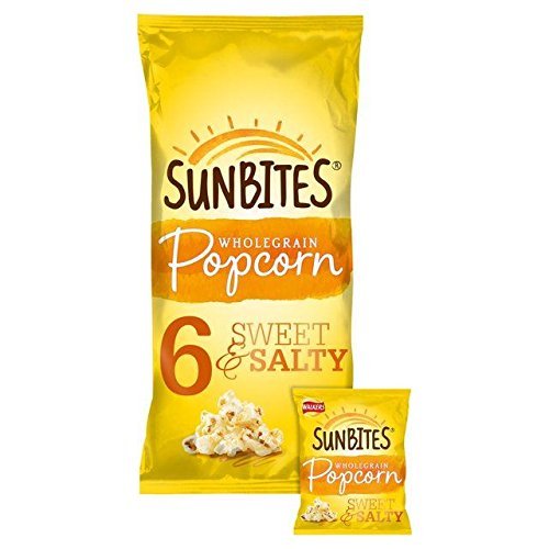 Walkers Sunbites Popcorn Sweet & Salty 14g x - 6 per pack (0.19lbs)