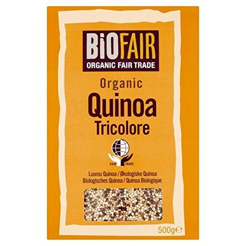 Biofair Organic Fair Trade Quinoa Tricolore - 500g (1.1lbs)