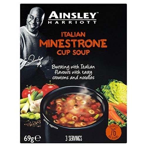 Ainsley Harriot Minestrone Cup Soup - 69g (0.15lbs)