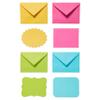 American Greetings Single Panel Blank Cards with Envelopes, Bright Colors, Patterns and Shapes (40-Count) view 1