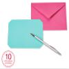 American Greetings Single Panel Blank Cards with Envelopes, Bright Colors, Patterns and Shapes (40-Count) view 4