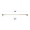 Seachrome Bathroom Grab Bar, 36 inch Stainless Steel, Handicap Grab Bar, ADA, 1 1/4 inch Diameter, Polished Finish - IGXS-360-QCR view 2