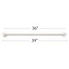 36 inch Seachrome Stainless Steel Bathroom Shower Grab Bar, 1 " Diameter, ADA Compliant, Satin Finish view 2