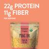 Khazana ORGANIC Mung Dal 7lb - Yellow Petite Split Beans | Non-GMO, Gluten Free & Kosher | Authentic Lentils From India view 2