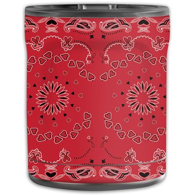 MightySkins Skin Compatible with OtterBox Elevation Tumbler 10 oz - Bandana | Protective, Durable, and Unique Vinyl Decal wrap Cover | Easy to Apply, Remove, and Change Styles | Made in The USA