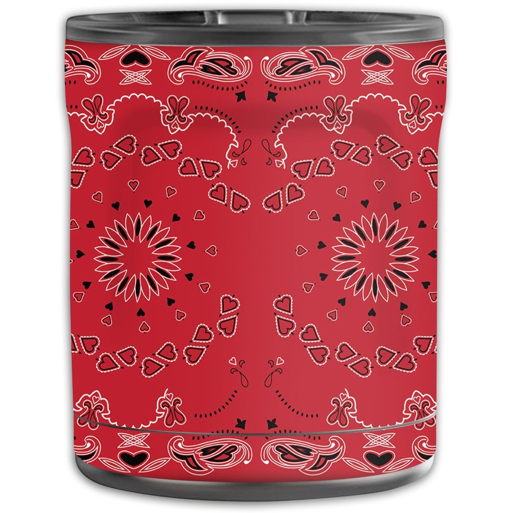 MightySkins Skin Compatible with OtterBox Elevation Tumbler 10 oz - Bandana | Protective, Durable, and Unique Vinyl Decal wrap Cover | Easy to Apply, Remove, and Change Styles | Made in The USA