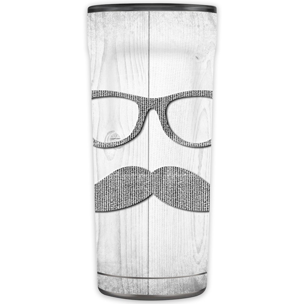 MightySkins Skin Compatible with OtterBox Elevation Tumbler 20 oz - Hipster | Protective, Durable, and Unique Vinyl Decal wrap Cover | Easy to Apply, Remove, and Change Styles | Made in The USA