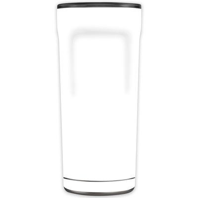 MightySkins Skin Compatible with OtterBox Elevation Tumbler 20 oz - Solid White | Protective, Durable, and Unique Vinyl Decal wrap Cover | Easy to Apply, Remove, and Change Styles | Made in The USA