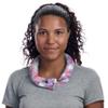KOOLGATOR Evaporative Cooling Neck Wrap  Reusable Neck Cooler with Long Lasting Relief During Hot Weather Activities, Sports, & Outdoor Work, Pink Geometric, 1 Pack view 1