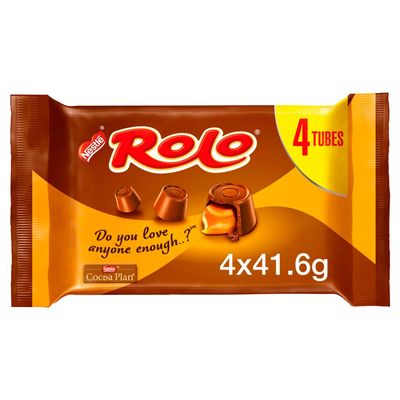 Original Rolo Chocolate Multipack Pack Imported From The UK England British ChocolateNestle Role, 166.4g