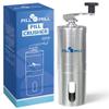 Pill Mill Pill Crusher - Crushes Multiple Tablets to a Fine Powder - Metal Pill Grinder - Tablet Pulverizer Suitable for Travel - Great Feeding Tube use and Pets view 1