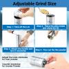 Pill Mill Pill Crusher - Crushes Multiple Tablets to a Fine Powder - Metal Pill Grinder - Tablet Pulverizer Suitable for Travel - Great Feeding Tube use and Pets view 3