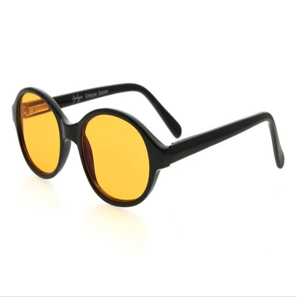 Eyekepper Anti Blue Light Glasses For Children 3+ Kids Computer Eyewear Deep Sleep Gaming Eyeglasses, Black