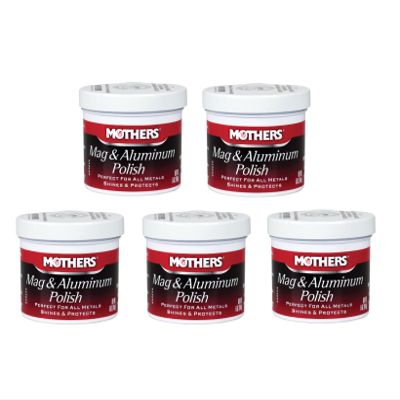Mothers Mag & Aluminum Polish 5Oz. Car Truck Van Detailing Quantity: 5
