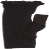 Rolyan Splint Liners, Durable Thumb Spica, Made of Thick & Soft Cotton, One Size Fits All, Black, Pack of 10 view 1