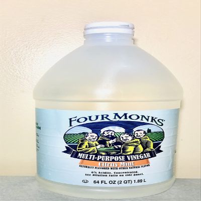 FOUR MONKS CLEANING VINEGAR-CITRUS MINT
