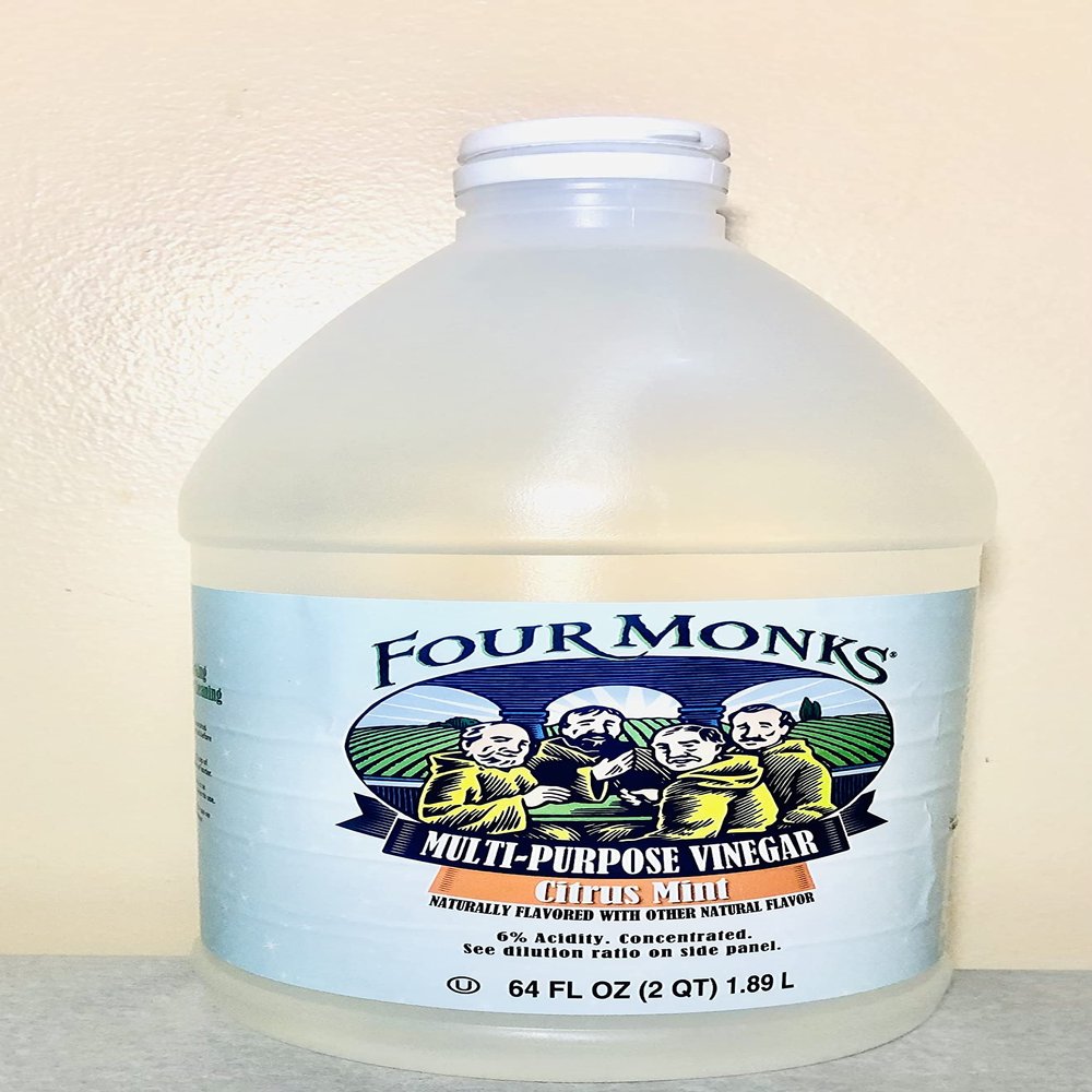 FOUR MONKS CLEANING VINEGAR-CITRUS MINT