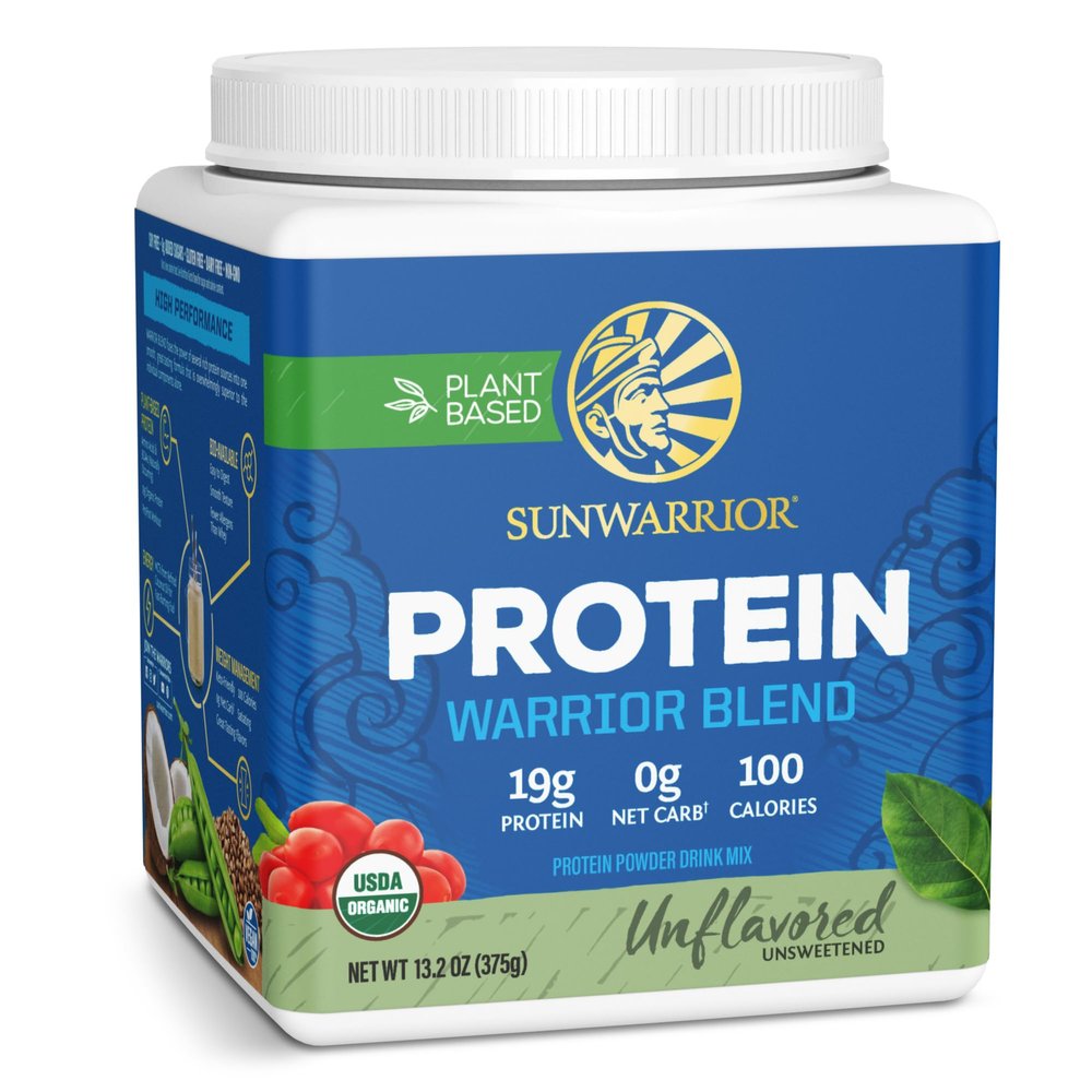 Sunwarrior Organic Warrior Blend Natural, 375 GR