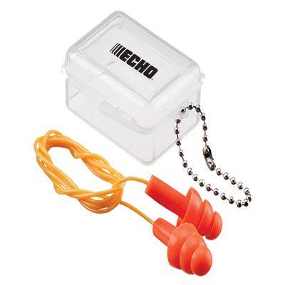 Echo & SHINDAIWA Genuine 103942210 Ear Plugs NRR24/STORAGE CASE New OEM Factory Package