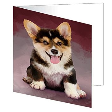 Pembroke Welsh Corgi Dog Note Card (10)