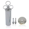 OdontoMed2011 EAR WAX REMOVAL SYRINGE 8 OZ - BRASS WITH CHROME FINISH ODM view 1