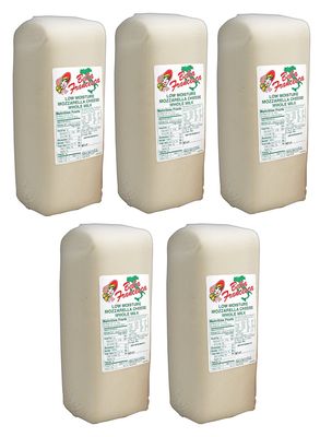 Mozzarella Whole Milk Loaf 6LB (Pack Of 5)