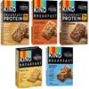 Kind Breakfast Bars New Variety 5 Pack. 1 Box of each: Dark Chocolate, Honey Oat, Peanut Butter, Almond Butter. Total of 40 Bars view 1