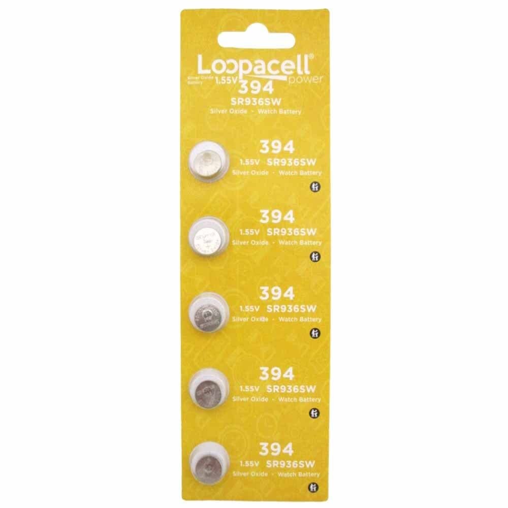 LOOPACELL 5 394-380 Button Cell Batteries 394 OX
