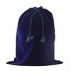 Premium Quality Velvet Urn Bag With Fancy Drawstring Closure (Dark Royal Blue) - Blue Velvet Bag - 16 x 12 inch view 1