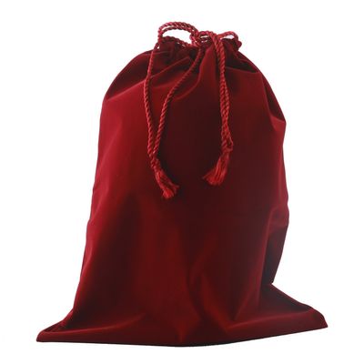 MEMORIALS 4U Premium Quality Velvet Urn Bag with Fancy Drawstring Closure (Burgundy) - Velvet Bag for Urn - 16 x 12 inch