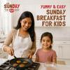 Slurrp Farm Millet Pancake Mix | Chocolate Flavor | Made with Jowar, Oats & Ragi | No Maida, No Refined Sugar | Healthy, Tasty & Easy Breakfast for Kids & Adults | 5.29 Oz (150g) view 3