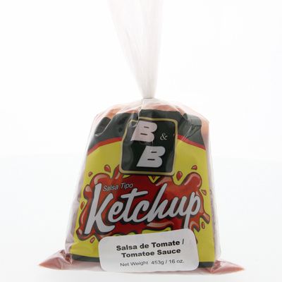 B&B Ketchup Tomato Sauce 16 Oz - B&B Ketchup Salsa De Tomate (Pack of 6)
