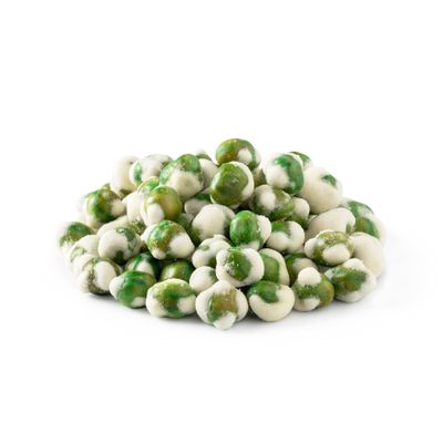 NUTS U.S. - Wasabi Coated Green Peas | Vegan | Premium Quality | Crunchy & Spicy Roasted Flavor | Packed in a Resealable Bag (3 LBS)