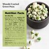 NUTS U.S. - Wasabi Coated Green Peas | Vegan | Premium Quality | Crunchy & Spicy Roasted Flavor | Packed in a Resealable Bag!!! (1 LB) view 3