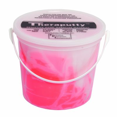 Cando 10-278 5 lb Scented Theraputty Color/Texture: Red/Light