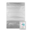 PackFreshUSA: 5 Pack - 7 Mil - Five Gallon Heavy Duty Mylar Bags - 2000cc + 500cc High Capacity Oxygen Absorbers - Rounded Corners - Long-Term Food Storage view 1