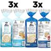 Quaker Large Rice Cakes, Gluten Free, Lightly Salted + Salt Free Variety Pack, 4.47 Ounce (Pack of 6) view 3