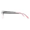 JuicyOrange Womens Magnified Reading Glasses Oval Rectangular Frame Gray Pink +3.50 view 4