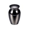 constantlife Custom Engrave Cremation Urns for Human Ashes -Stainless Steel Small Keepsake Funeral Urns Lockets (Black) view 1