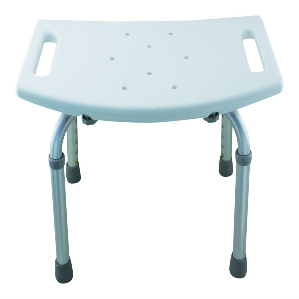MedGear A-0232A Tool-Free Adjustable Bathroom Shower Bench